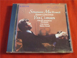 Schumann McDowell Piano Concerto Cliburn German version uncensored white 0452