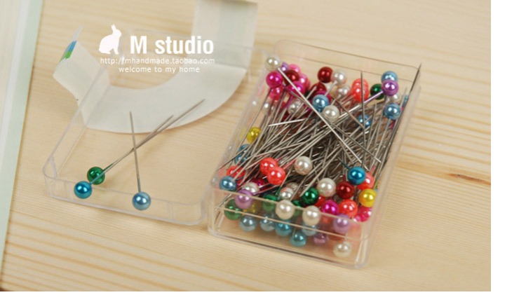 5 mô hình CROWN thực Nhật Bản hạt thép không gỉ vị kim pin ngọc trai viện trợ pin handmade - Công cụ & vật liệu may DIY khung thêu