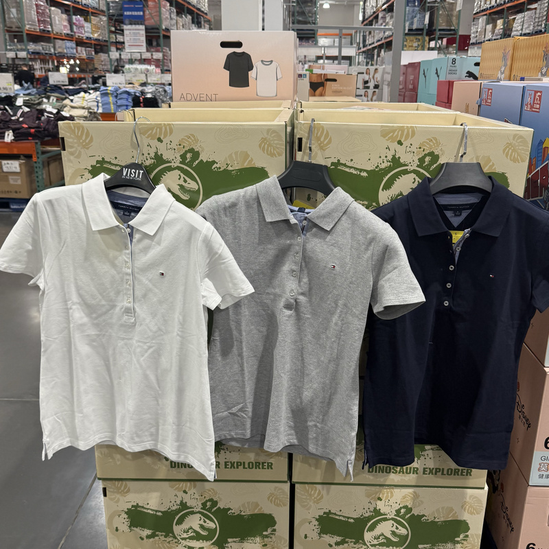 Suzhou Kaishi Tommy Women's Short-Sleeve Polo Shirt, New Summer Fashion Versatile Comfortable Collared T-Shirt