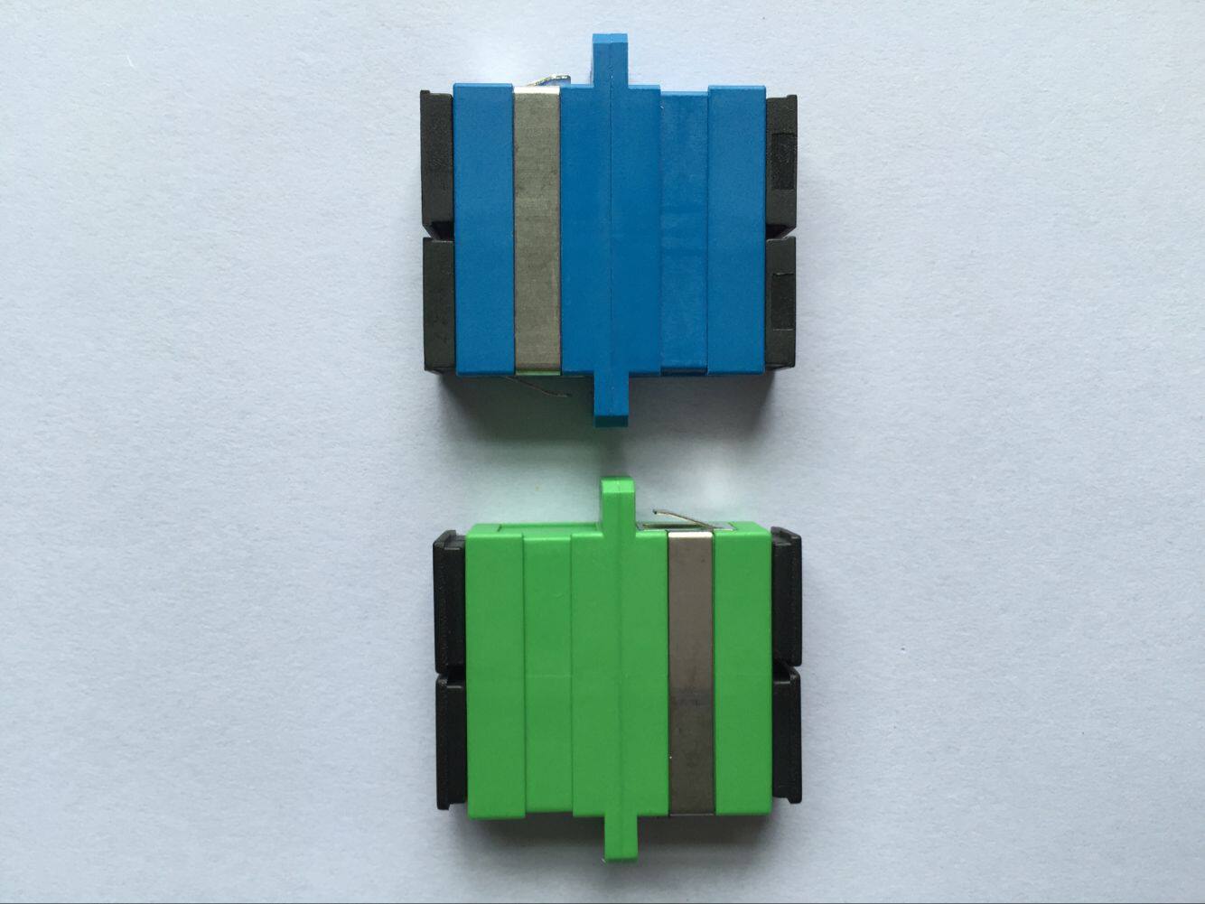 SC apc pc duplex single mode with ear no-ear fiber couplers flange disc connecting head manufacturer straight for-Taobao