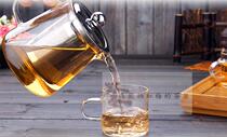 Tea Accessories Strainer Kung Fu Bubble Teapot Manufacturer Straight for stainless steel liner Heat resistant thickened glass teapot 750ml