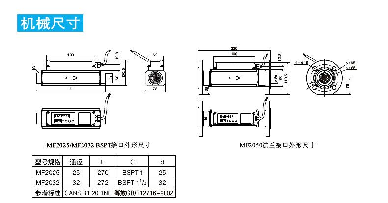 MF2050Be-AB-A气体质量流量计空气专用 MF2000系列气体质量流量计,MF2025气体质量流量计,MF2032气体质量流量计,MF2050气体质量流量计,MF2080气体质量流量计