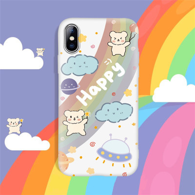 网红可爱磨砂多系列防摔硅胶手机壳