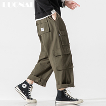 Clothing Pants Mens Autumn Winter Boomers BIG CODE EASY Straight Drum Pants Day Series Trendy Casual Broadleg 90% Pants