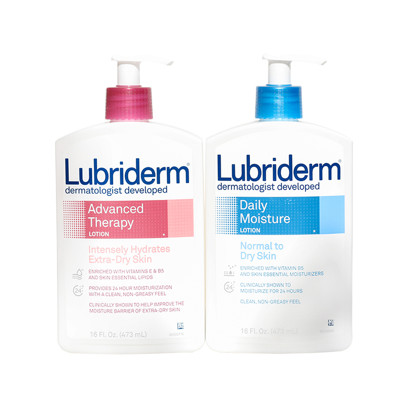 Good tender, cuddling Lubriderm Ruby B5 ursolic acid body milk A mellow solid body milk