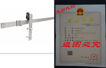 8FT Country Sliding Barn Wood Door Hardware Track SetStain