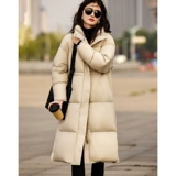 Пуховик, зимняя модная толстовка с капюшоном, куртка, 2023 года