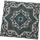 Американская плитка в стиле зеленый ретро -антикварный кирпичный кирпичный кухонный пол плитка по этало