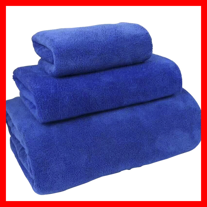 Khăn lau xe 35 * 75 khăn lau thấm nước dày không thấm vải lớn xe rách vải đặc biệt - Sản phẩm làm sạch xe chổi lau bụi xe ô to