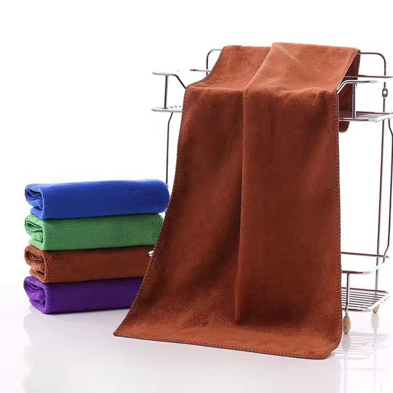 Khăn lau xe 35 * 75 khăn lau thấm nước dày không thấm vải lớn xe rách vải đặc biệt - Sản phẩm làm sạch xe chổi lau bụi xe ô to