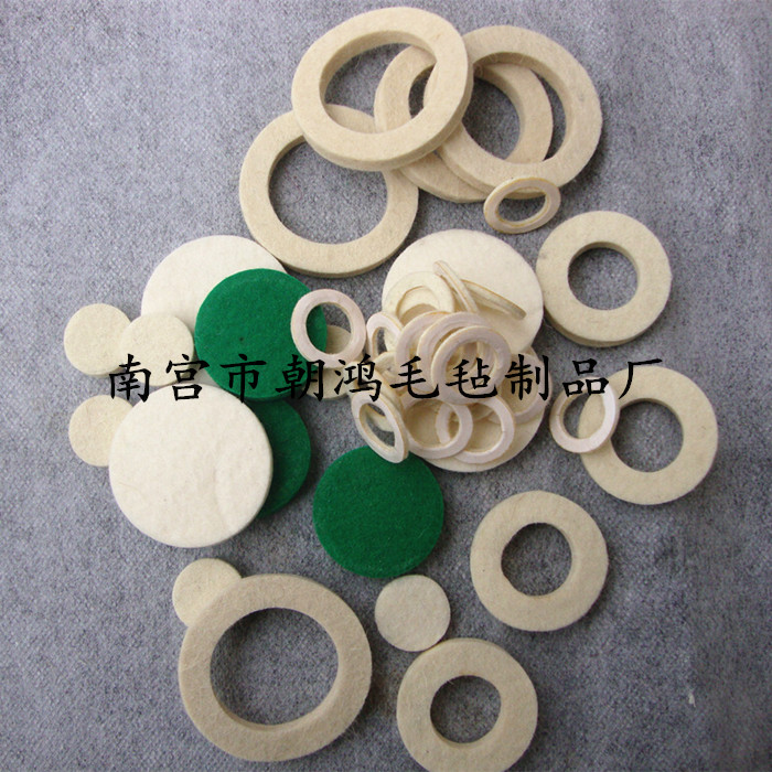 Industrial Felt rings Felt Washers and Seals Felt Oil absorbing rings Polished felt and felt wheels Felt strips