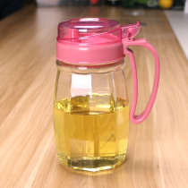 Glass small oil tank Household leak-proof oil container Oil pot Kitchen soy sauce bottle Large seasoning bottle Oil bottle