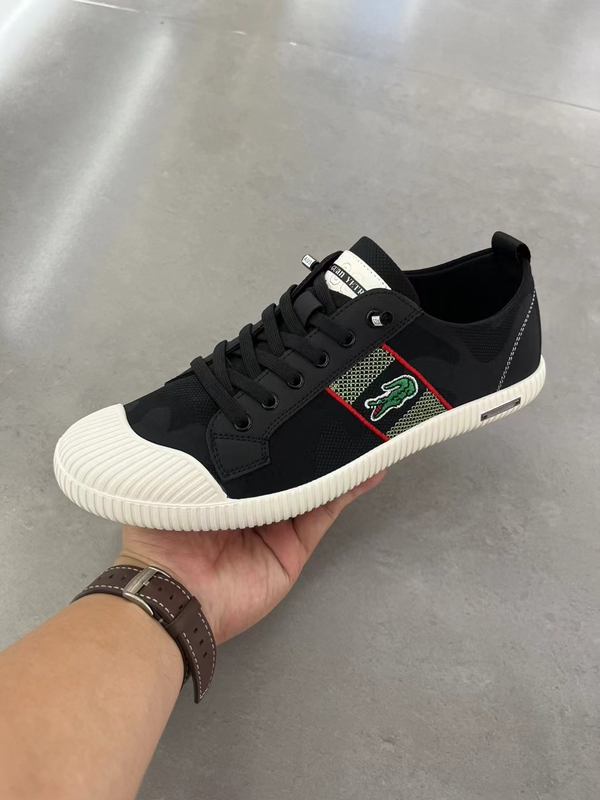 Crocodile Fashion Casual Men's Canvas Shoes Trendy Slip-On Personalized Printed Canvas Shoes Comfortable Breathable High-End Trendy Men's Shoes