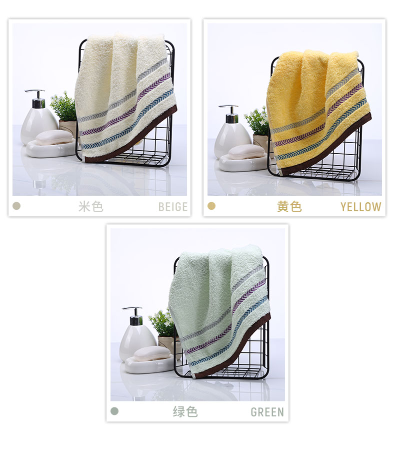 Khăn vàng hộp quà tặng cha mẹ-con khăn gia đình ba bông phù hợp với ba món quà sinh nhật tiệc cưới tùy chỉnh - Khăn tắm / áo choàng tắm khăn mặt cho bé
