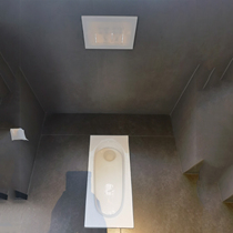 Ultra slim thin section squatting toilet ultra-narrow type without rubbing plate squat toilet squatting toilet hidden water tank suit-type pole