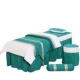 Beauty khăn trải giường cotton gia đình bốn cao cấp điều trị châu Âu sang trọng vẻ đẹp tối giản salon massage Body trải giường đặc biệt - Trang bị tấm