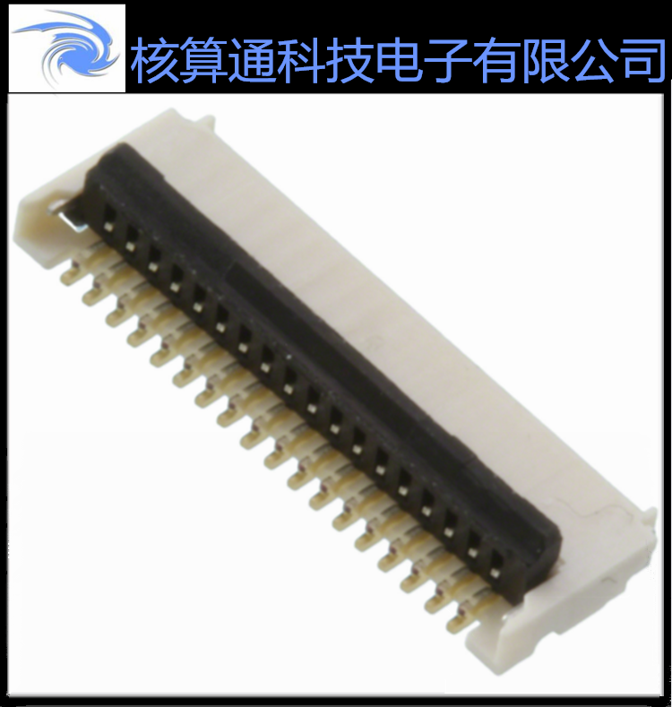 5034801700 503480-1700 MOLEX原装 17P 0.5mm 翻盖上下接触