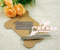 Domestic beading needle cross stitch beading needle beading needle about 4 cm long 1 yuan for 4 pieces