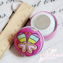  Sewing DIY cross stitch water-soluble thread wax Easy to store cable box tinplate box small round box