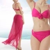 Hosa lady mới đồ bơi bikini ba mảnh áo ngực nhỏ che bụng bảo thủ chia áo tắm gợi cảm - Bikinis thoi trang ao tam Bikinis