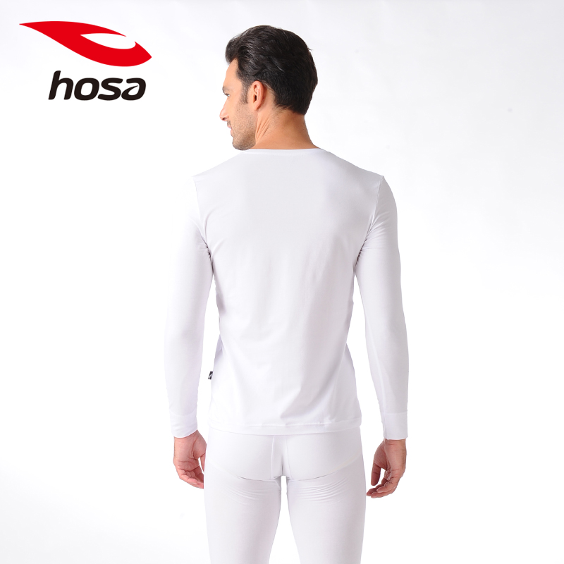 Hosa Hosa mùa đông ấm áp lót thiết mens mỏng quần áo mùa thu quần mùa thu V-cổ.