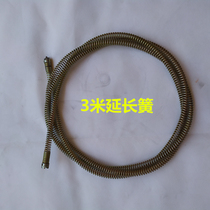 Professional toilet soft wire toilet dredge wire rope electric artifact through sewer dredging steel wire spring