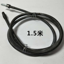 Household dredging pipe kitchen wash basin toilet floor drain hair blockage cleaning tools through sewer artifact