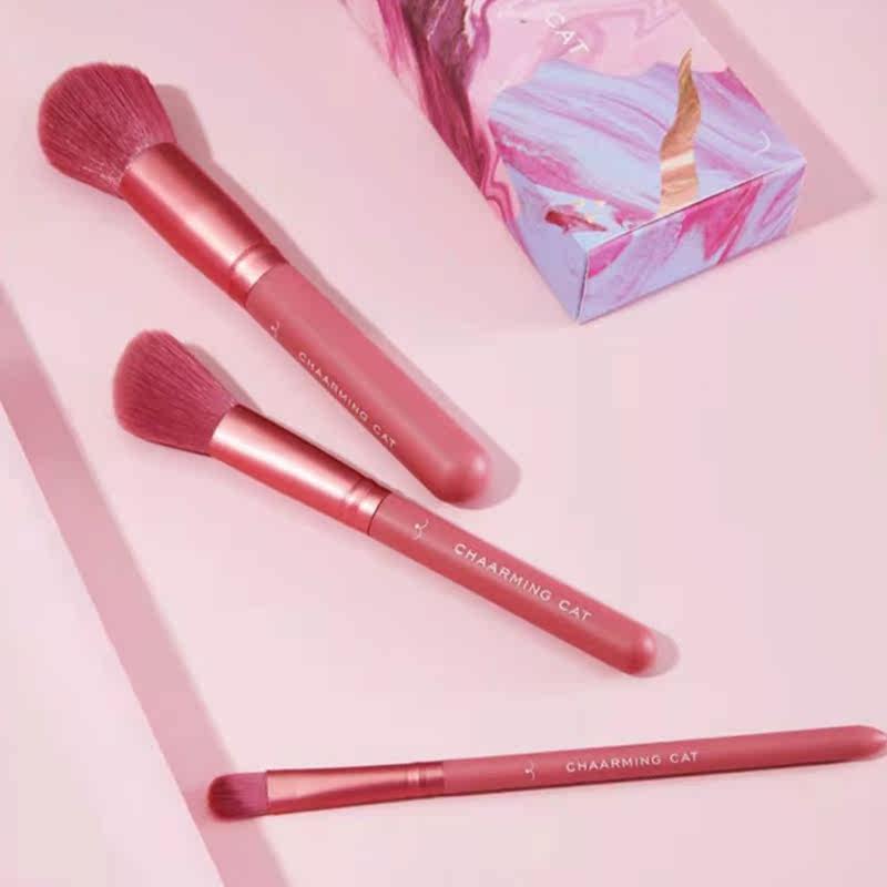 Charring a cat make-up brush set eye eye shadow soft Mike pen beginners Affordable Portable Brush Tool