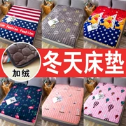 Mùa đông ấm flannel nệm nhà 1,8m mat chăn ký túc xá đơn đôi 1,5m giường mat thảm bảo vệ