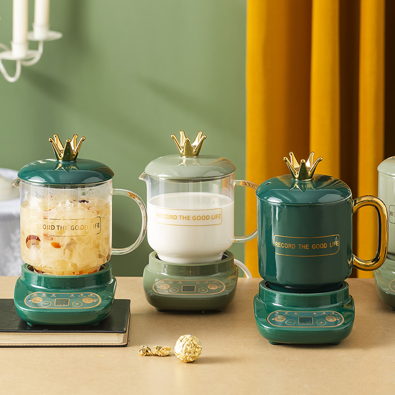 Electric stew Cup Health Cup office good artifact burning water cup mini heated milk Cup electric water cup 1 person