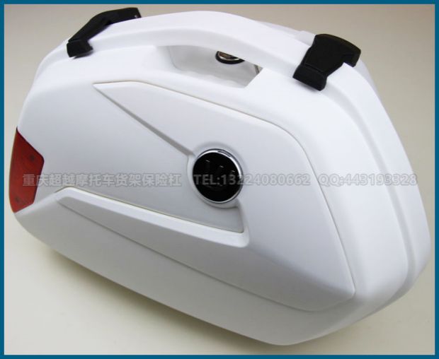 Benelli Blue Baolong QJ150-17 Xiaohuanglong BJ300 hộp bên hông hộp phía sau vali - Xe gắn máy phía sau hộp thùng sau xe máy nhỏ gọn