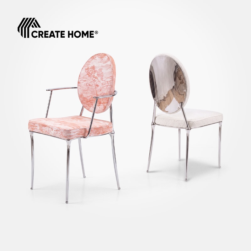 Starck Modern Minimalist Light Luxury Dining Chair Home Use Backrest Chair Stainless Steel Frame Velvet Seat Designer Chair Starck Modern Minimalist Light Luxury Dining Chair Home Use Backrest Chair Stainless Steel Frame Velvet Seat Designer Chair