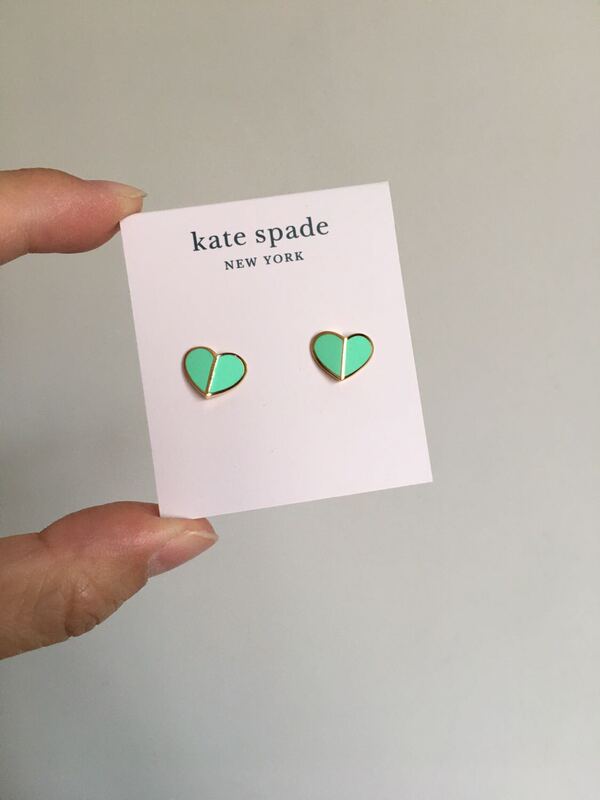 Kate Spade New Enamel Heart Earrings Kate Spade New Enamel Heart Earrings