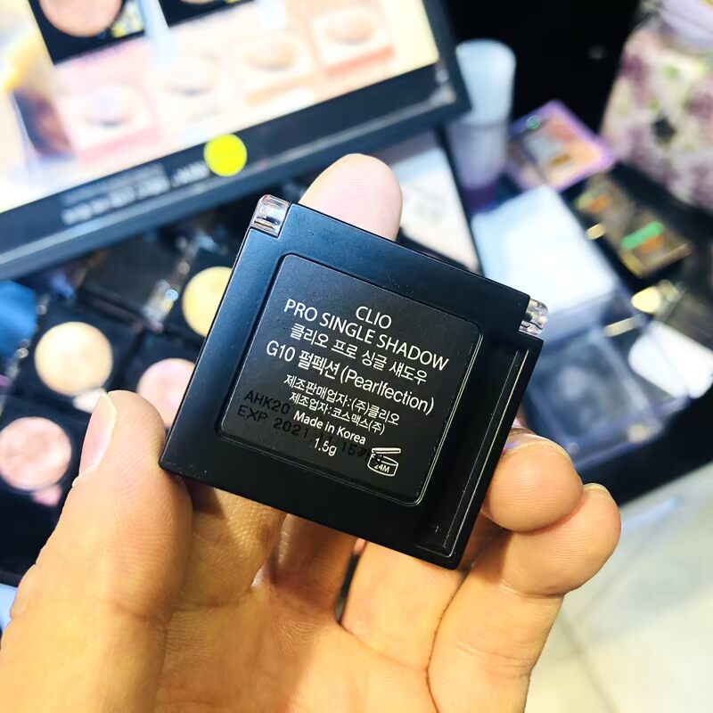 New Hàn Quốc CLIO 珂 Leo bóng mắt đơn sắc G10 đĩa màu long lanh ngọc trai nàng tiên cá Ji Liliang nằm tơ tằm kéo dài - Bóng mắt bảng mắt muge leen