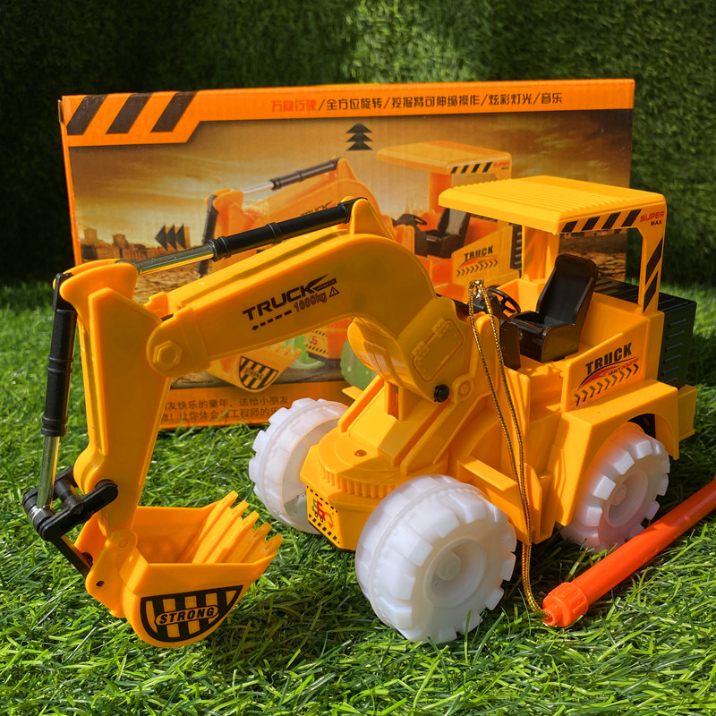 Mid-Autumn Festival Gift Rechargeable Engineering Car Deformation Police Car Chariot Robot Tank Superman Boy Lantern Gift