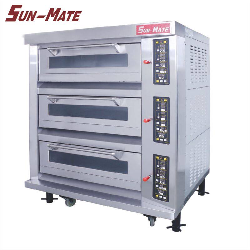 Jiangsu Zhuhai Sanmai Oven Commercial Three-Layer Six Pan Electric Oven SEC-3Y Layer Oven Baking Oven