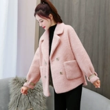 Tide, короткая куртка, демисезонное бархатное пальто, коллекция 2021, в стиле Шанель, популярно в интернете