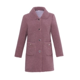 Длинная бархатная куртка, демисезонное пальто для матери, средней длины