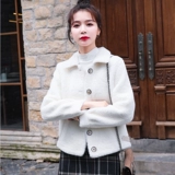 Демисезонная бархатная куртка, в стиле Шанель