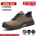 Men's labor protection shoes, anti-smash and anti-puncture steel toe, winter lightweight new old protective belt steel plate construction site work shoes 