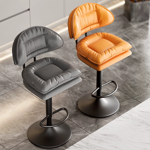 Бар стул дома подъемного стула Высокий стул стул с бревком -стул Light Luxury Bar кассир кассир высокий стул Высокий стул задний стул обратный стул