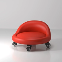 Красный резиновый подшипник, 9см