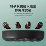 Дом с небольшим диваном -стулом, круглым стулом, коротким стулом, платным колесным табурет