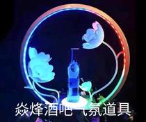 Bar Glowing Parisian Blossom Wine New Glowing Wine Champagne Throne XO Wine Rack