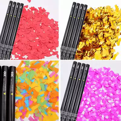 Bar atmosphere props electronic gift artillery shells flame retardant color electronic fireworks festival fireworks gun bar salute