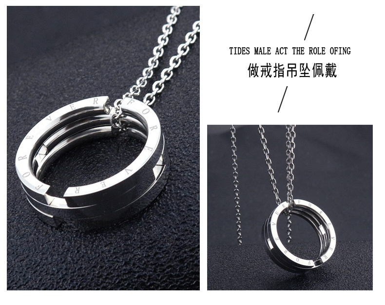 Bague mixte en Acier au titane - Ref 3087918 Image 16