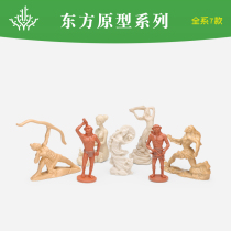 Psychological counseling room Sandbox game sandbox box Garden model Toy resin decoration set Oriental prototype series