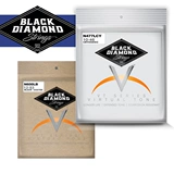 Красота черная бриллиантовая черная гитарная струна