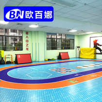 Orbaina 360 Private Education District Functional Floor Pad Childrens Physical Fitness Sports Floor Basketball Stadium pvc Plastic Pad