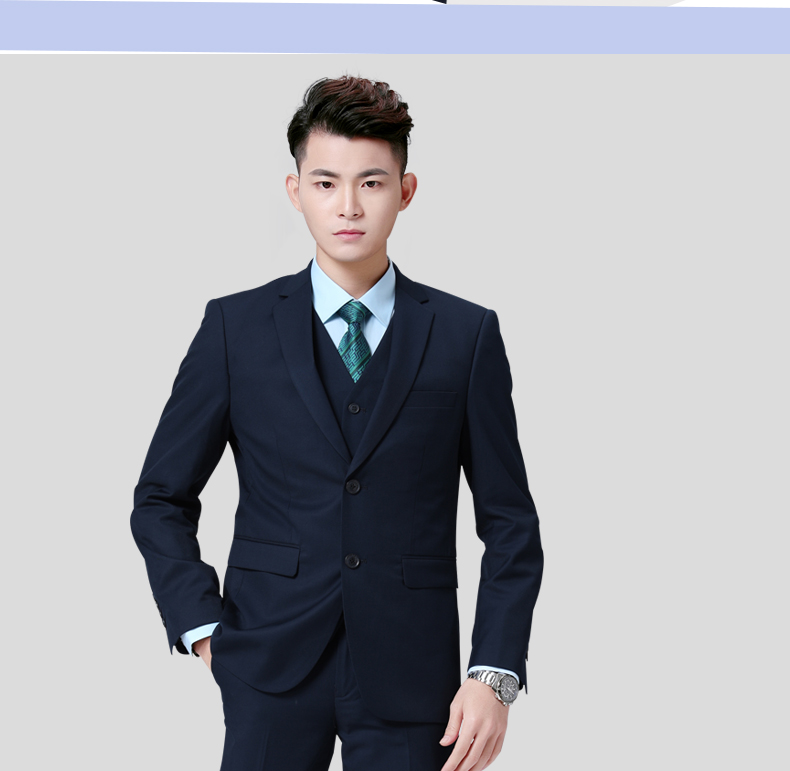Ceman 2017 new China Post overalls nam phù hợp với bưu kiện đồng phục bưu điện hồ xanh nam phù hợp với quần âu